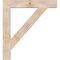Ekena Millwork Traditional Block Smooth Bracket, Douglas Fir, 5 1/2"W x 40"D x 44"H BKT06X40X44TRA05SDF - alternate 3